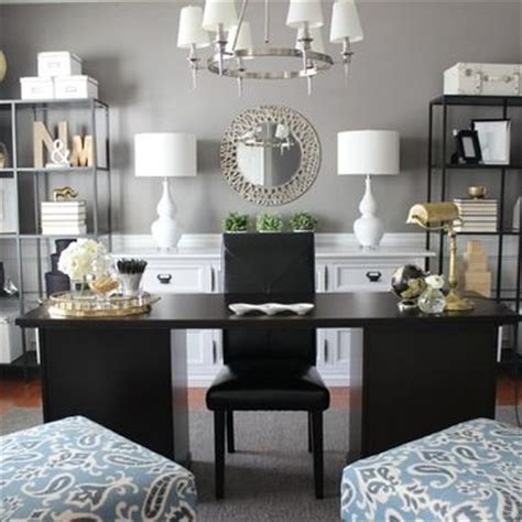 Both black and white are endlessly versatile, primarily because they complement nearly any black and white never go out of style, so invest in a piece in either of these colors for a good investment. 3 Ways to Create the Perfect Home Office - Dot Com Women
