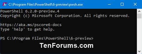 Install Powershell Core On Windows Tutorials