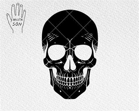 Skull SVG Skull PNG Skull SVG file Skull Cut file Skull | Etsy
