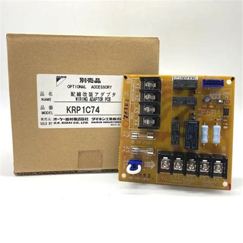 NEW DAIKIN AIR Conditioner Wiring Adaptor PCB Model KRP1C74 NIB 94 25