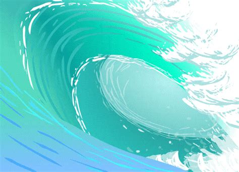 Ocean Wave Animated Animatedgif Animation Best Animated