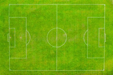 Football Pitch Bird View