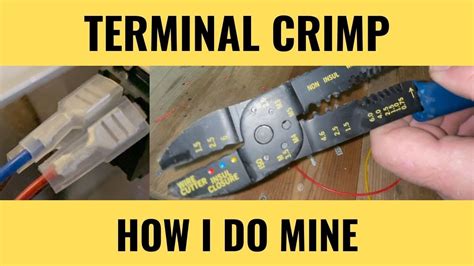 How To Use A Crimping Tool Youtube