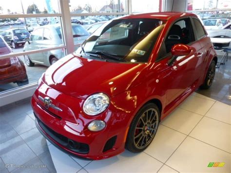 Rosso Red 2013 Fiat 500 Abarth Exterior Photo 74739697