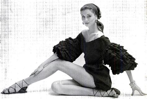 Suzy Parker Is Wearing A Cotton Broadcloth Playsuit With Ruffled