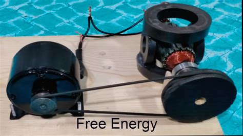 How To Make Free Energy Generator With Dc Motor Rotor And