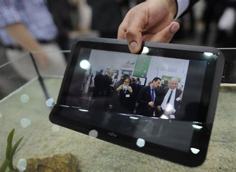 Worlds Biggest High Tech Fair High Tech Big Tablet