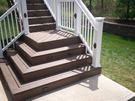 St Louis Deck Design Step It Up With Deck Railing And Stairs