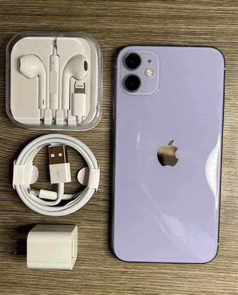 Apple Iphone 11 64gb Purple Unlocked A2111 Cdma Gsm Regarded