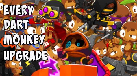 Every Dart Monkey Upgrade In Btd6 Youtube