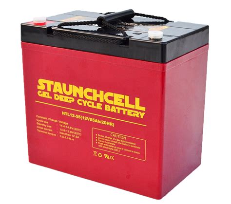 61Ah STAUNCHCELL 12V Gel Deep Cycle Battery   Solar Online  