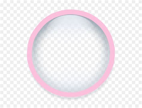Round Freetoedit Pink Circle Frame Border Geometric Circle Hd Png
