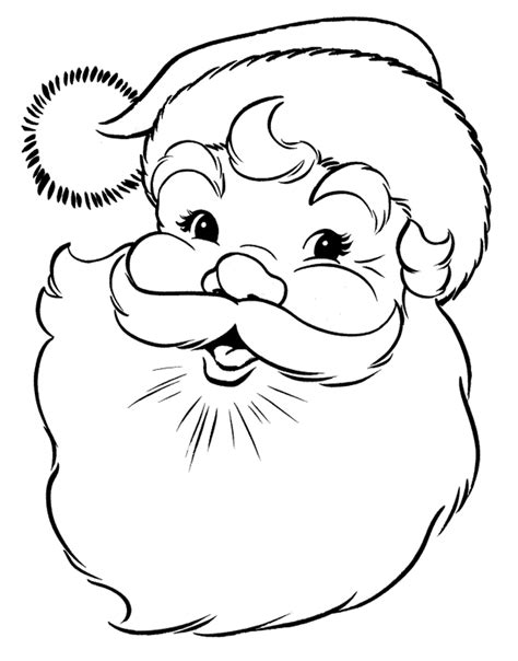 Free Printable Santa Claus Coloring Pages For Kids