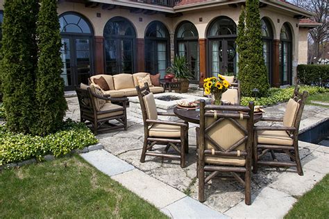 Rustic Patio Furniture Just In Time For Spring Mountain Living