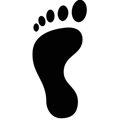 Footprint Vector Free Download At Getdrawings Free Download