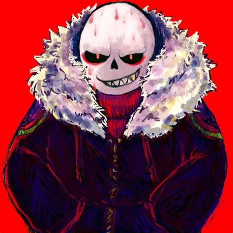 Underfell Sans By Yoonji Oni On Deviantart