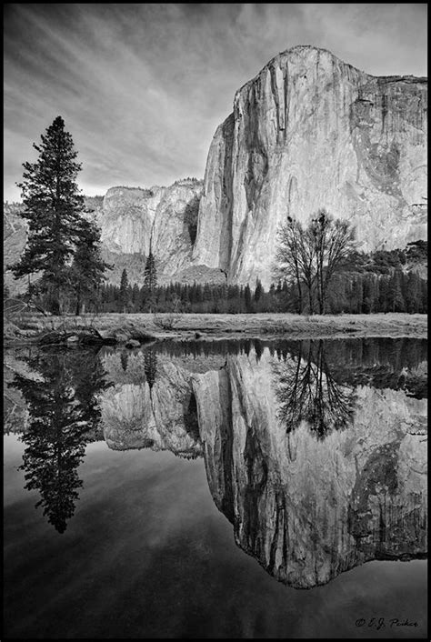 Yosemite Ansel Adams El Capitan Black And White Landscape Ansel