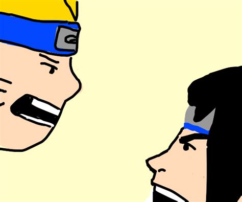 Naruto Vs Sasuke Drawception