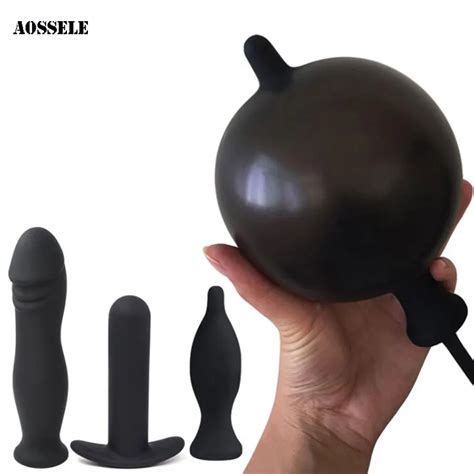 Inflatable Anal Dilator Big Kegel Vaginal Ball Anal Dildo Butt Plugs