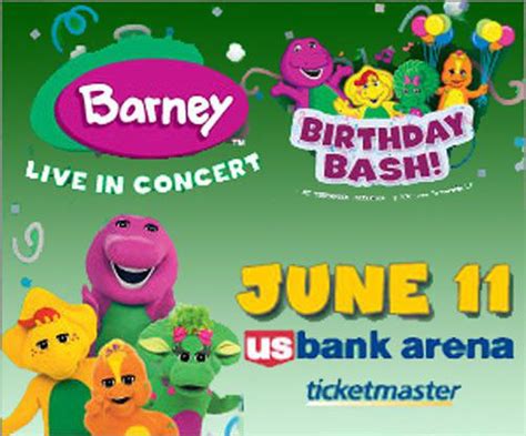 Barneys Birthday Bash Information And Photo Contest
