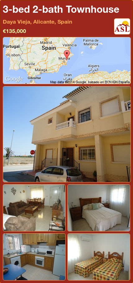 Townhouse For Sale In Daya Vieja Alicante Spain With 3 Bedrooms 2