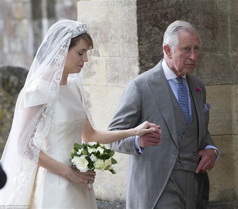 The Queen Arrives At Alexandra Knatchbulls Wedding As Prince Charles