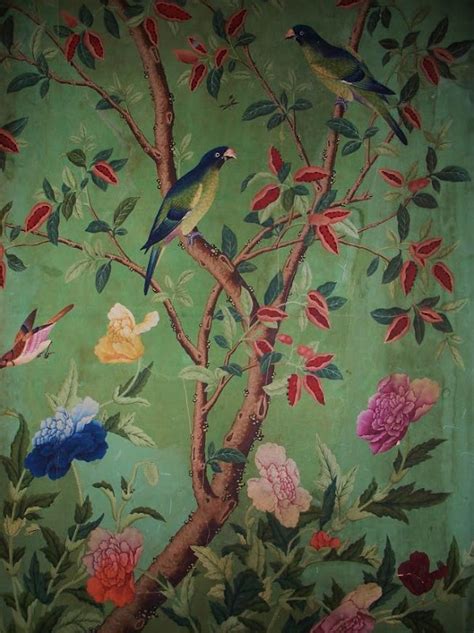 49 Chinoiserie Wallpaper With Birds Wallpapersafari