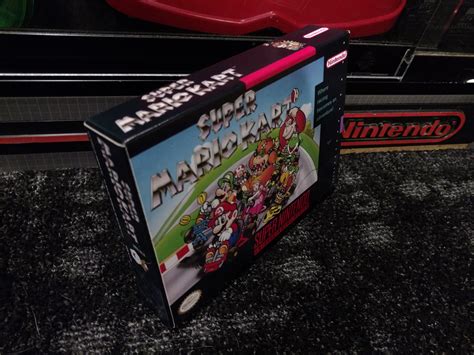 Super Mario Kart Box My Games Reproduction Game Boxes