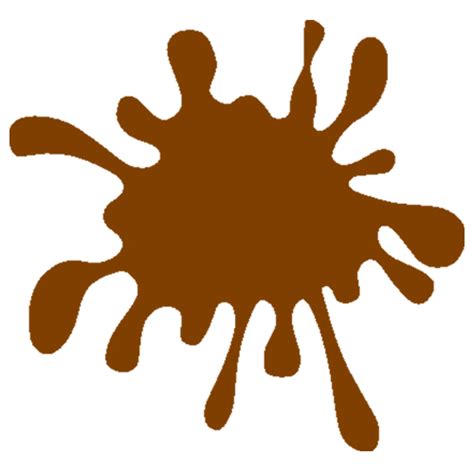 Brown Splat Png Transparent Background Free Download 38283 Freeiconspng