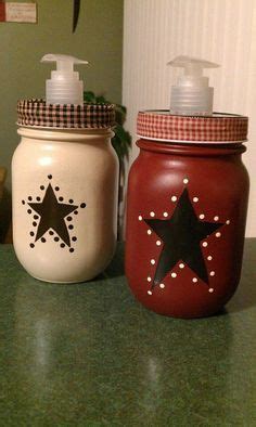 And now here's a diy trivia question just for fun: DIY Primitive home decor - Google Search | Mason jar ...