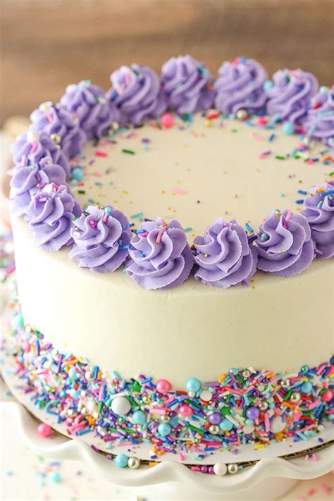 The Best Vanilla Layer Cake With Vanilla Frosting Easy Recipe