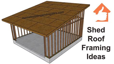Single Pitch Roof Shed Plans 2 Story Shed Stairs