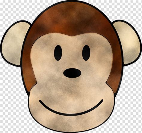 Teddy Bear Cartoon Head Nose Snout Transparent Background Png