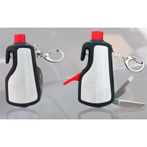 6 In 1 Keychain With Glass Window Breaker And Led Torch At Rs 220piece