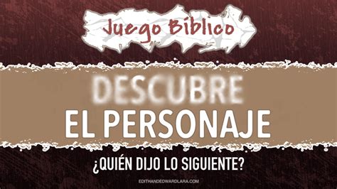 Descubre El Personaje Biblico Descubre El Personaje Biblico Quien Soy