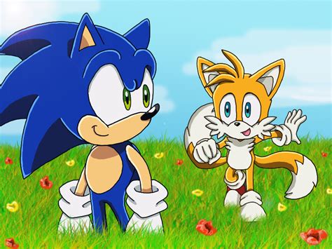 Sonic And Tails By Xjestino On Deviantart