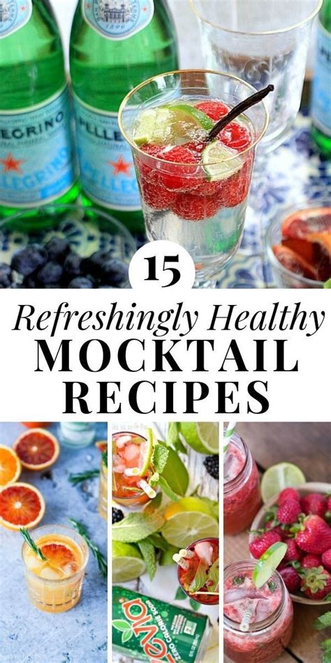 15 Refreshingly Healthy Mocktail Recipes Ea Stewart Spicy Rd