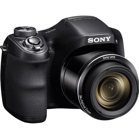 Sony Cyber Shot Dsc H200 Digital Camera Dsch200b Bandh Photo Video