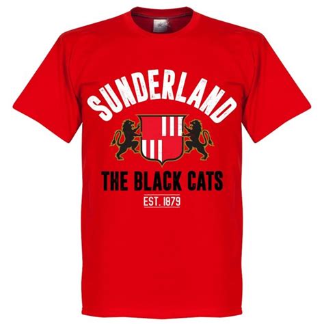 Sunderland Fan Shirt EST 1879 Voetbalshirts Com