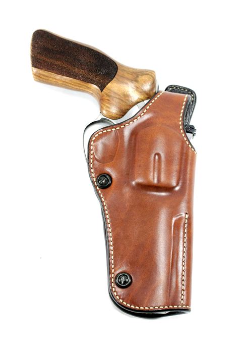 Hunting Colt Python Leather Holster Fits Sandw 357 Magnum Cobra Ruger Sp101 Revolver Holsters