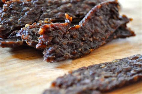 If you just want a tasty ground beef jerky recipe for a dehydrator this is it. Easy Homemade Ground Beef Jerky Recipe is Budget Friendly