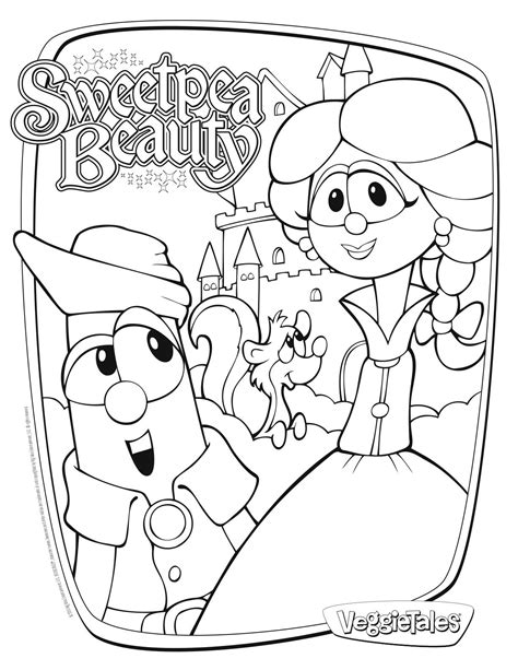 76 Veggietales Coloring Pages Easter Heartof Cotton Candy