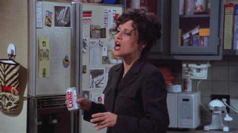 Diet Coke Enjoyed By Julia Louis Dreyfus As Elaine Benes In Seinfeld
