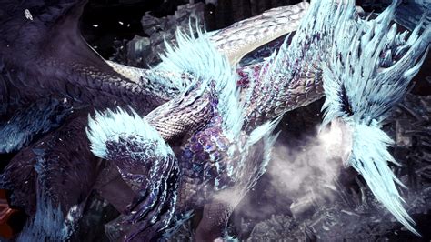 An elder dragon said to freeze all in its path. Velkhana | Monster Hunter World Wiki