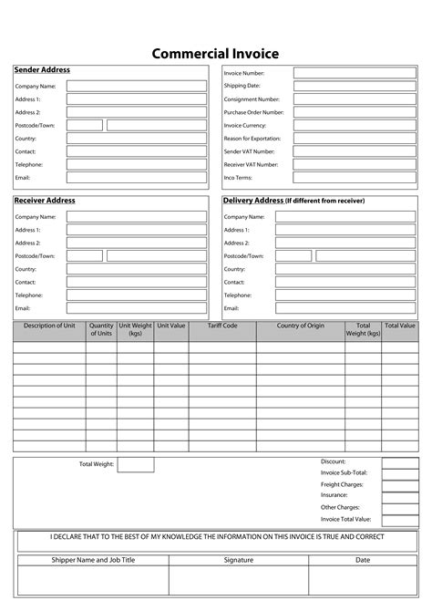 invoice spreadsheet template free for commercial invoice templates my xxx hot girl