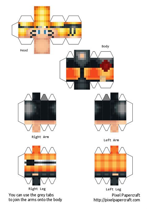 Minecraft Papercrafts Create Your Own Minecraft Characters