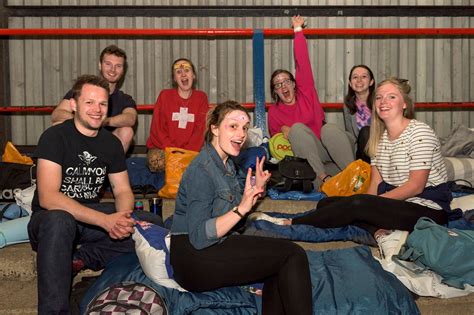 Surrey Charity Hosts Sponsored Sleep Out To Raise Money For