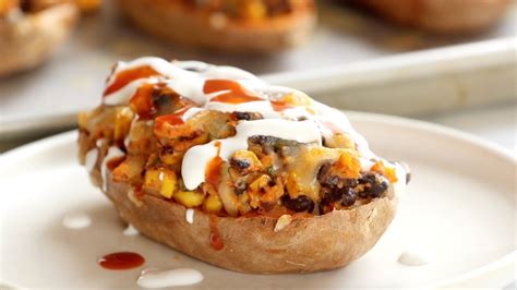 Healthy Mexican Sweet Potato Skins Youtube