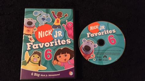 Opening To Nick Jr Favorites Volume 6 2007 Dvd Youtube