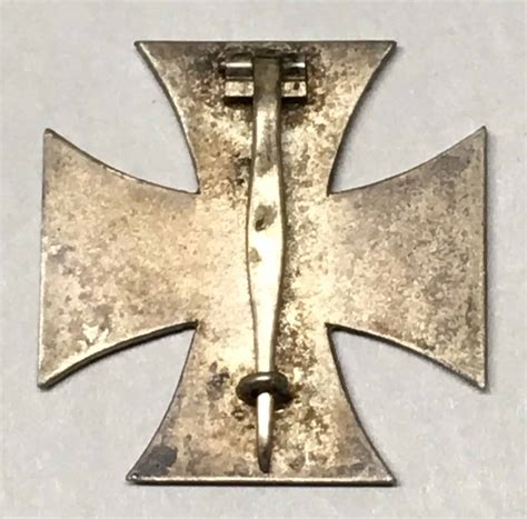 German Ww2 Iron Cross 1st Class Enemy Militaria